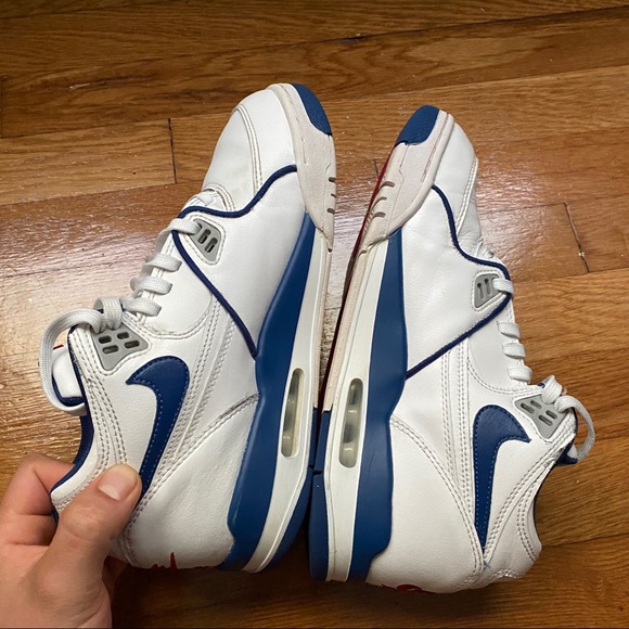 Mens Nike Air Flight 89 True Blue Shoes (2020) - Picture 8 of 14
